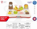 WOOPIE BABY Zabawka Edukacyjna Wyskakujące Zwierzątka ZOO Pop Up
