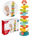 WOOPIE BABY Kulodrom Tor Kulkowy Zestaw Spirala + 6 Kulek