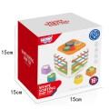 WOOPIE Kostka Edukacyjna Sorter 4w1 Kształty 18m+