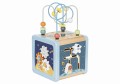 TOOKY TOY Drewniana Kostka Aktywności Kosmos Sorter Labirynt