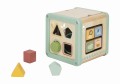 WOOPIE GREEN Drewniana Kostka Aktywności Multifunkcyjna Edukacyjna Sorter