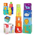 CLASSIC WORLD Magic Box Klocki Układanka Wieża Pudełko Zabawka Edukacyjna