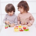 CLASSIC WORLD Zestaw do Krojenia Owoców na Rzepy MONTESSORI 20 el.