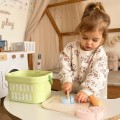 TOOKY TOY Drewniany Zestaw Żywność Warzywa Owoce