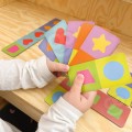 WOOPIE Gra Edukacyjna Transport Zwierzęta Puzzle Domino Montessori
