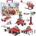 WOOPIE Zestaw Konstrukcyjny Creator City Fire Brigade