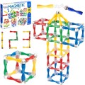 WOOPIE Klocki Magnetyczne Konstrukcyjne 3D 128 el. XXL